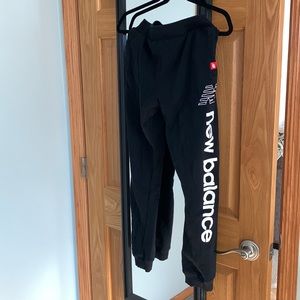 New Balance black joggers
